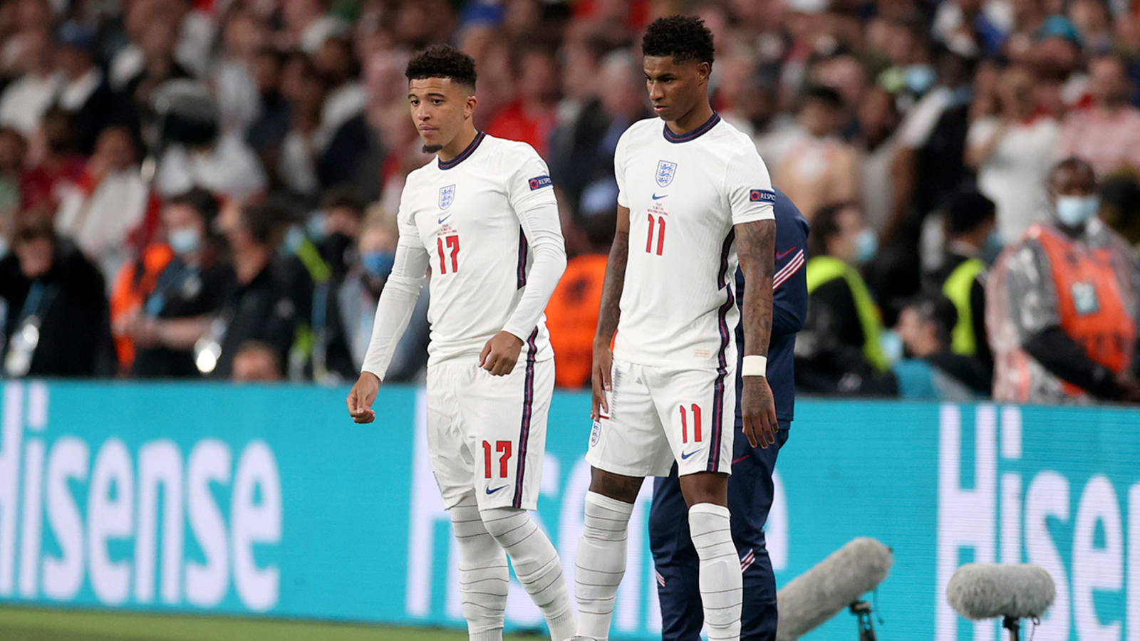 Police investigate racist abuse of England soccer players after European Championship final - Bukayo Saka Police investigate racist abuse of England soccer players after European Championship final