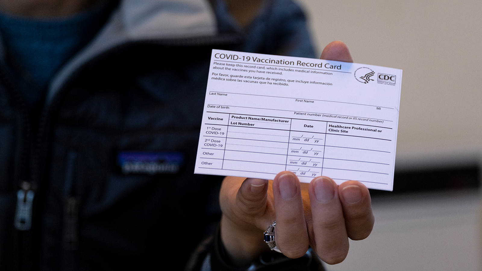 Fake COVID-19 vaccination cards worry college officials - cdc coronavirus Fake COVID-19 vaccination cards worry college officials