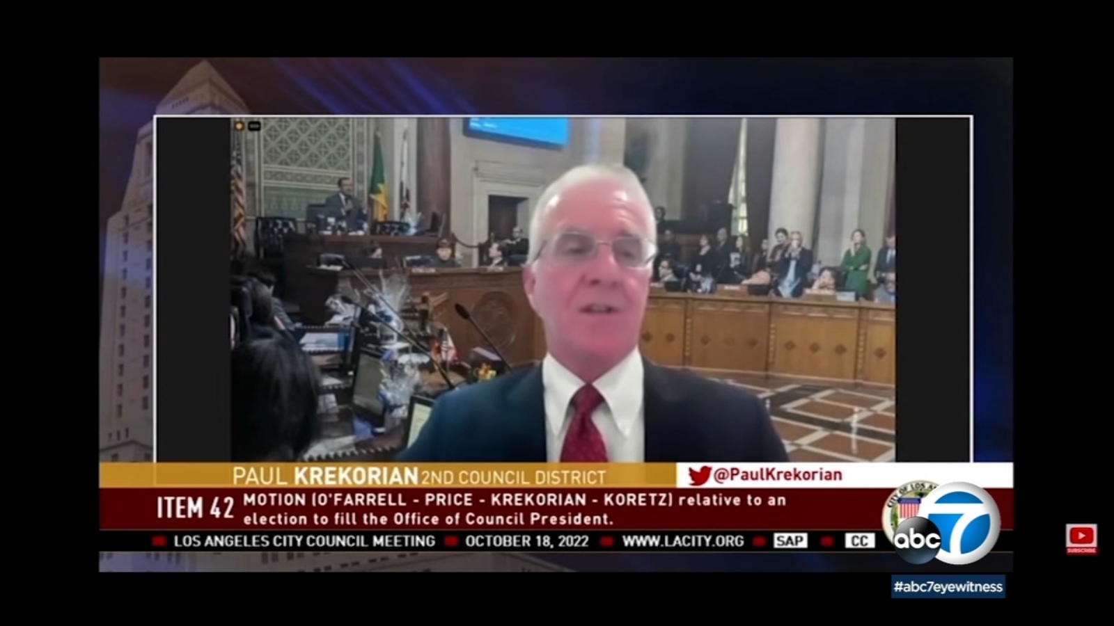 LA City Council takes aim on corruption: 'We're at a turning point in the history of this city' 1 LA City Council takes aim on corruption: 'We're at a turning point in the history of this city'
