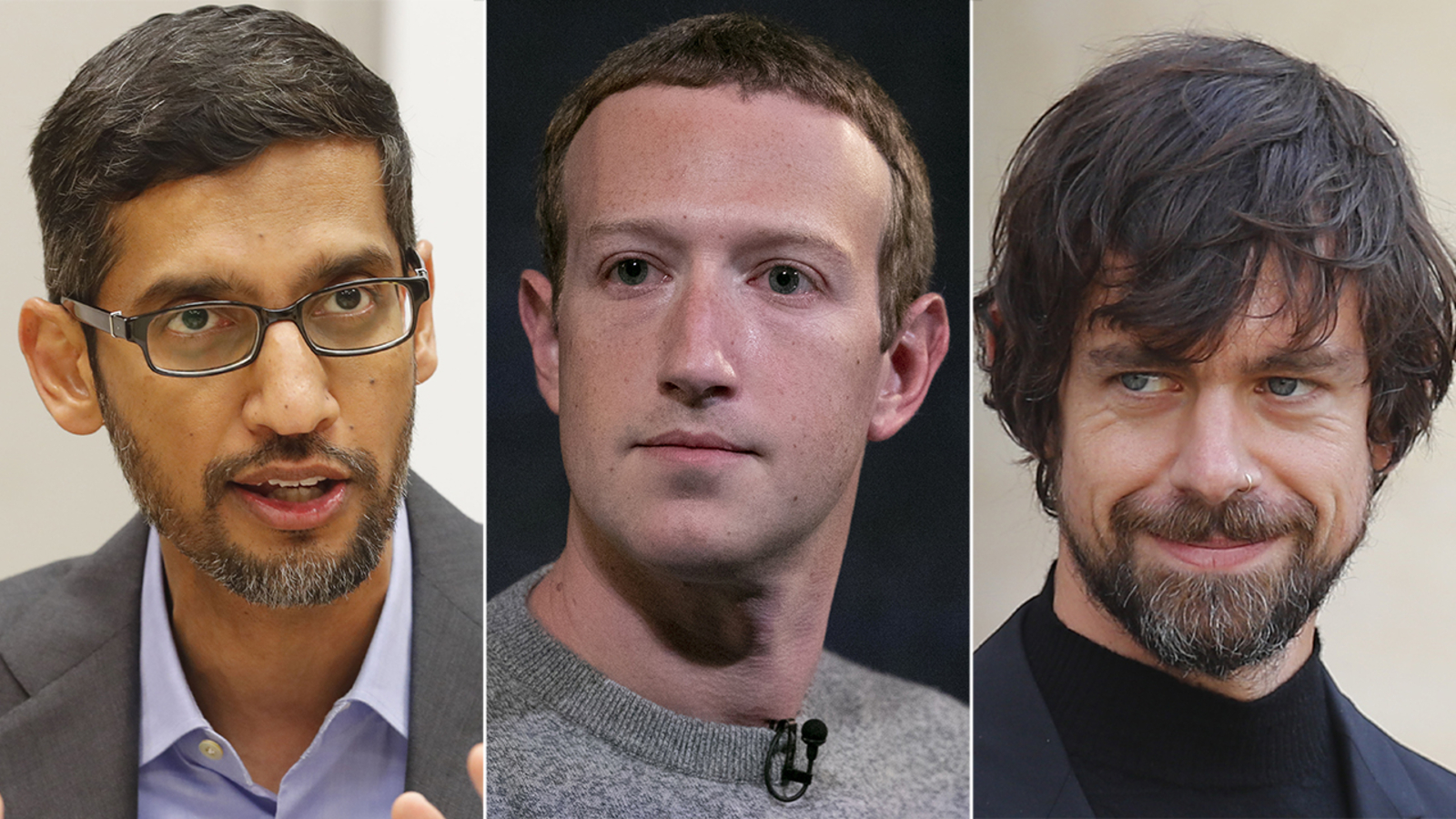 LIVE: 3 social media CEOs face grilling by Republican senators on unfounded claims of anti-conservative bias - LIVE: 3 social media CEOs face grilling by Republican senators on unfounded claims of anti-conservative bias