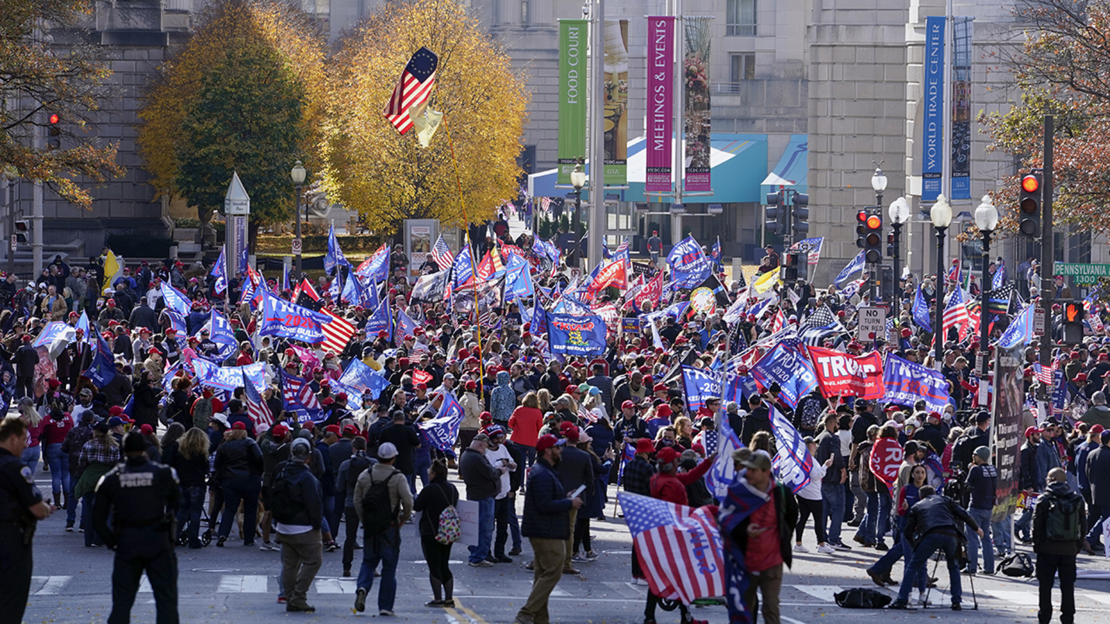 Thousands of Pro-Trump protesters gather in DC for 'MAGA March' - Thousands of Pro-Trump protesters gather in DC for 'MAGA March'