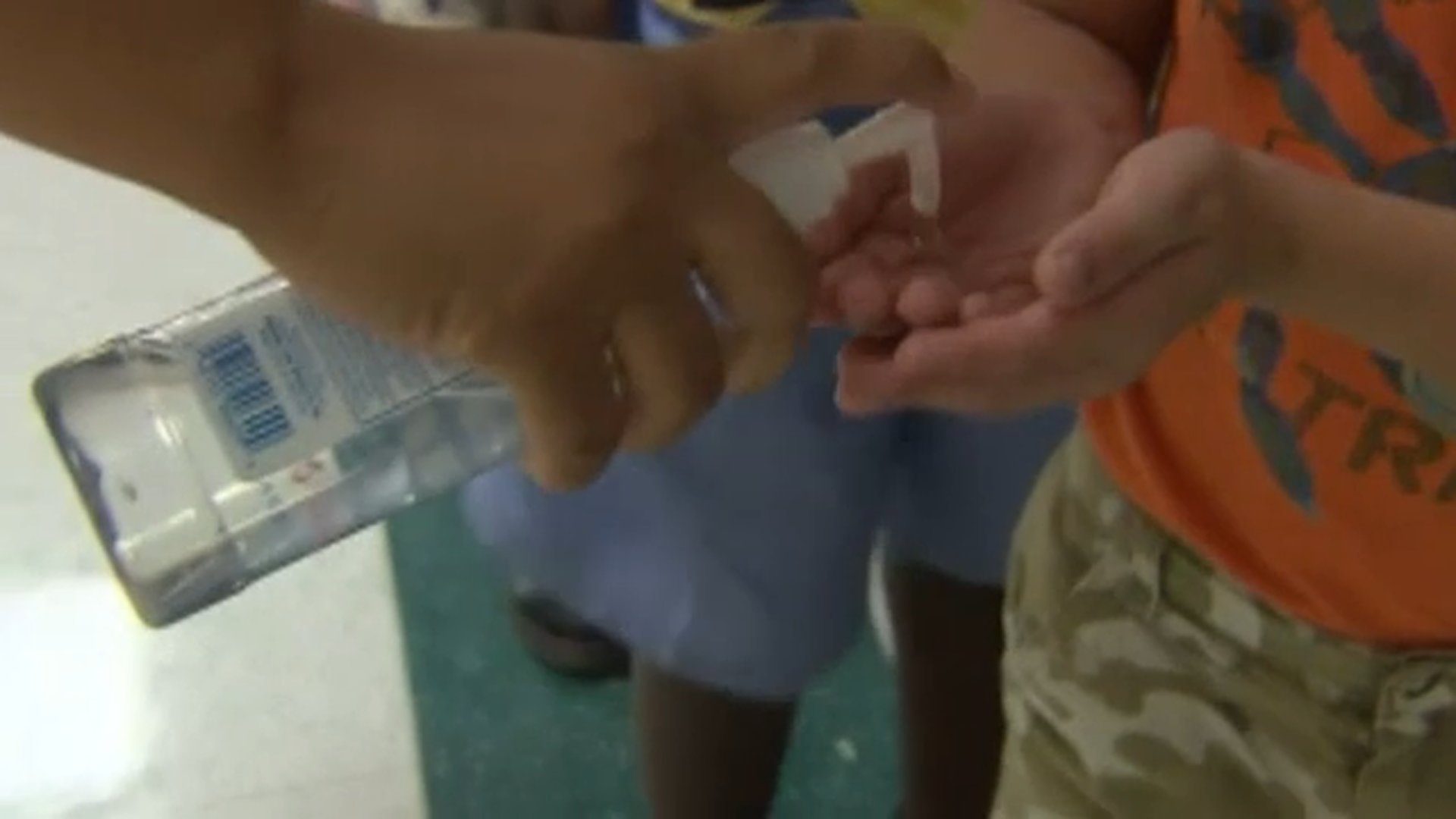 Hand sanitizer has caused a rise in eye injuries in children