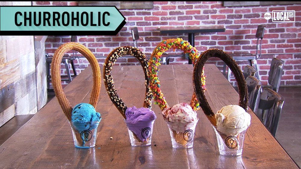 This Southern California company creates a variety of warm churro flavors served with ice cream.  