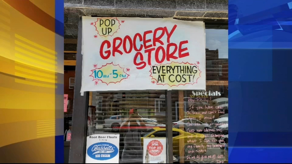 Philly biz feeds children, opens up pop-up grocery store during pandemic