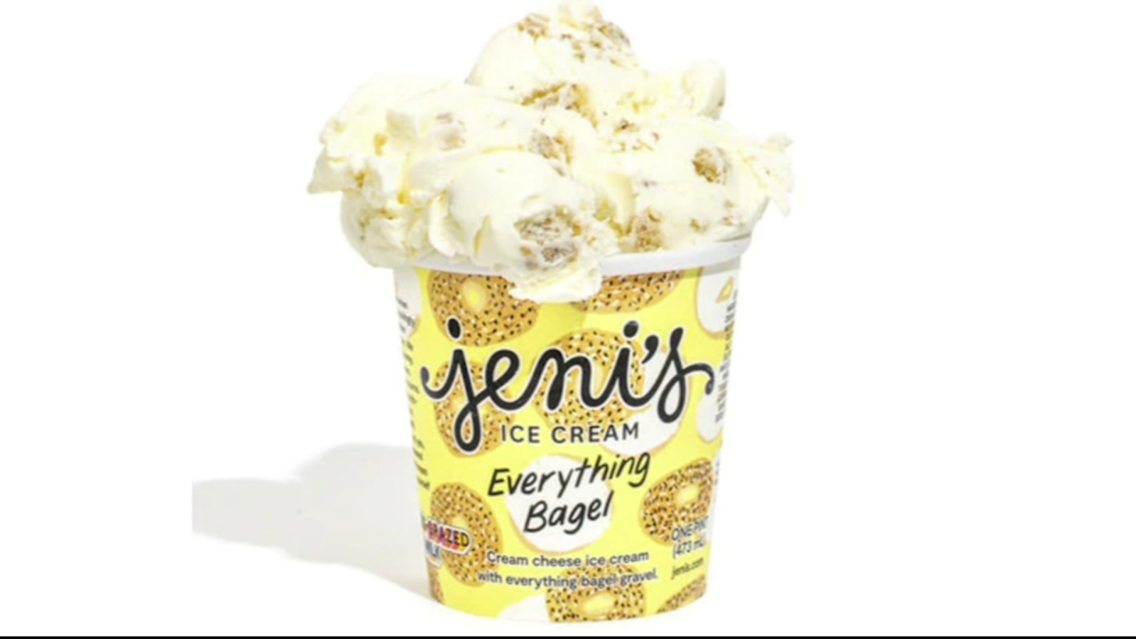 Jeni's Splendid Ice Cream releases Everything Bagel flavored ice cream