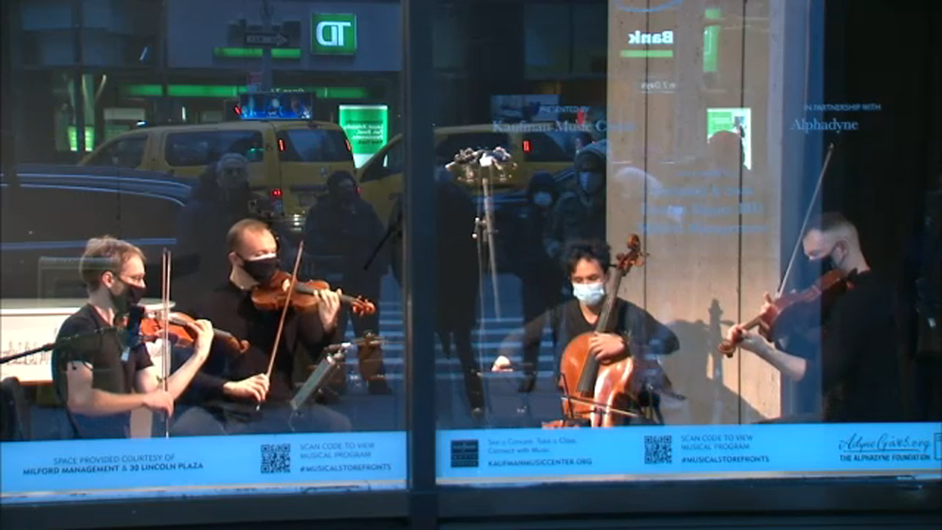 Pop-up performances in NYC storefronts bring back sound of live music