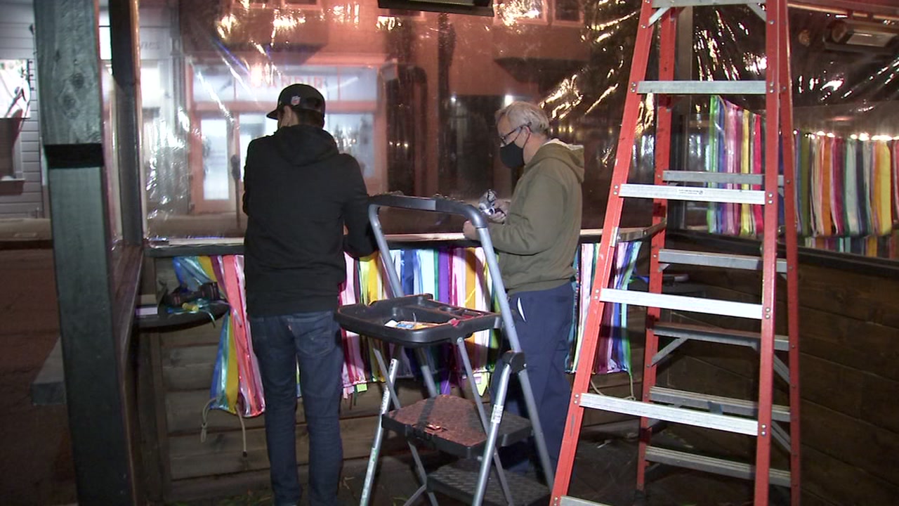 Rain impacting SF businesses preparing to reopen