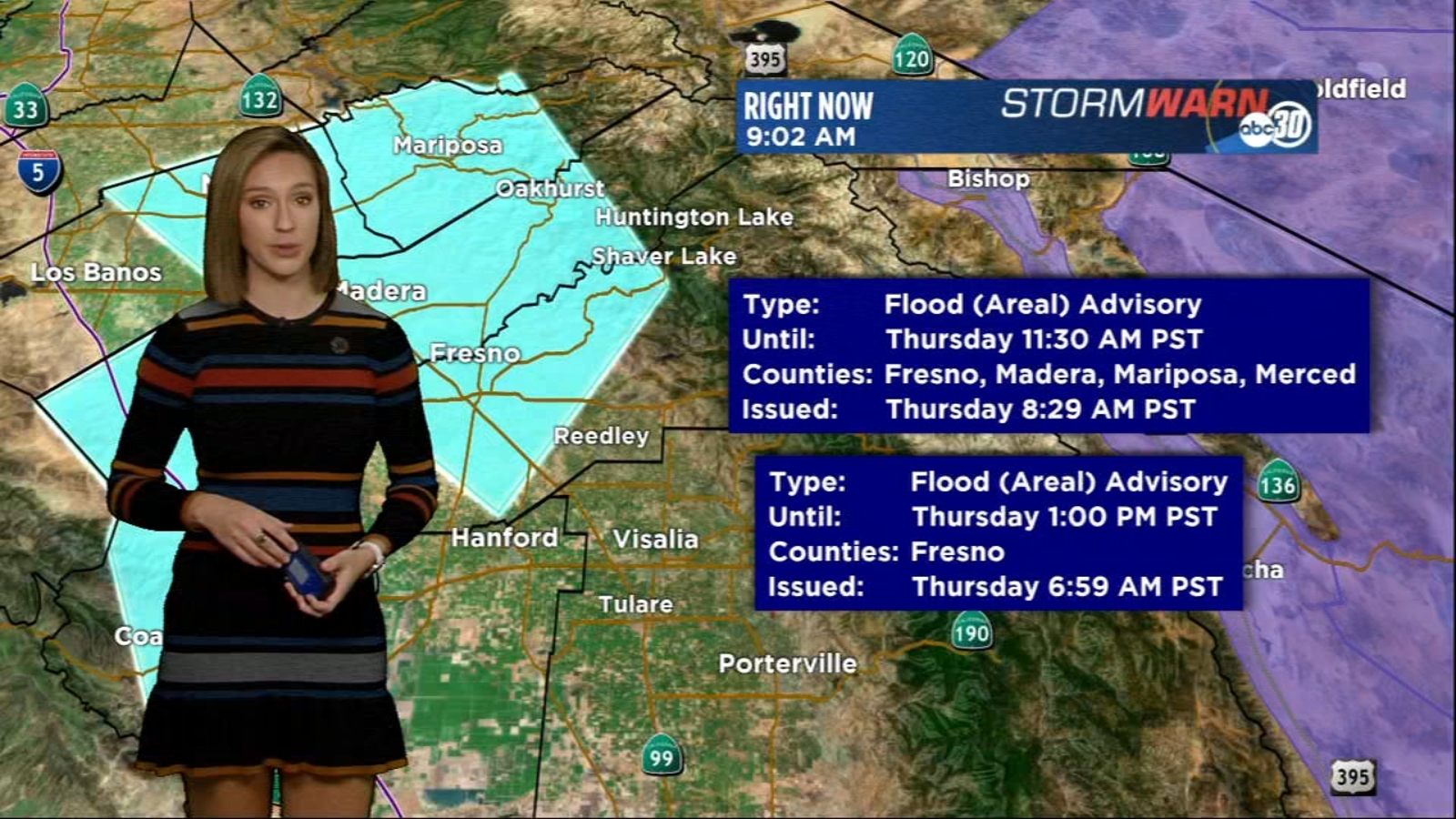 Central California rain and snow What to expect as Atmospheric River