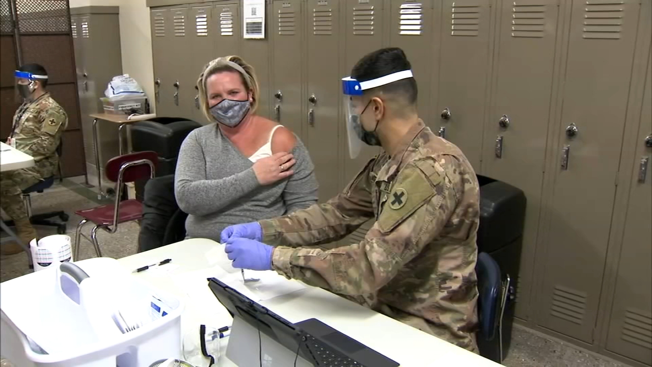 IL COVID Vaccine effort ramps up with help of National Guard
