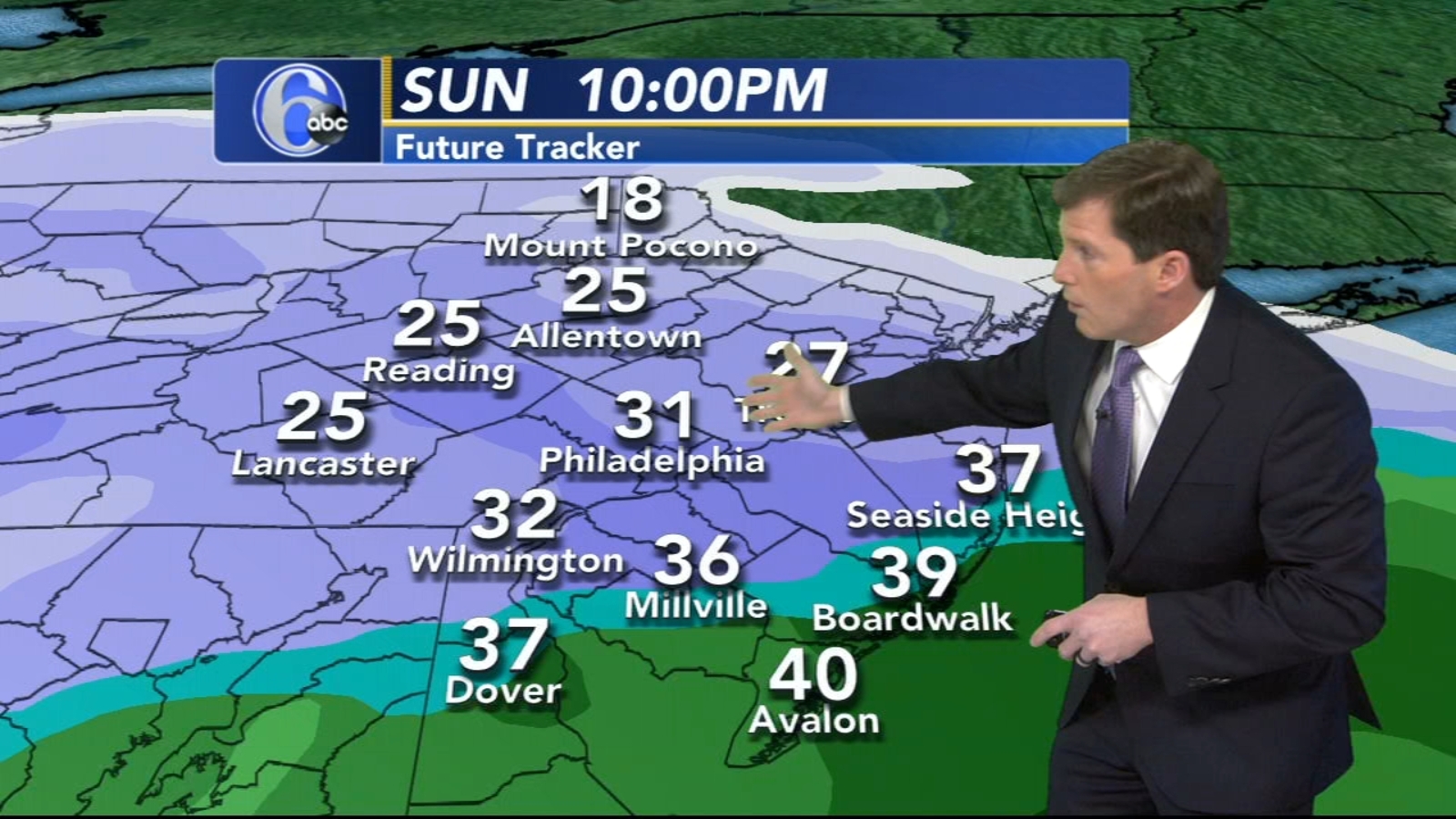 Philadelphia AccuWeather forecast for Pennsylvania, New Jersey and