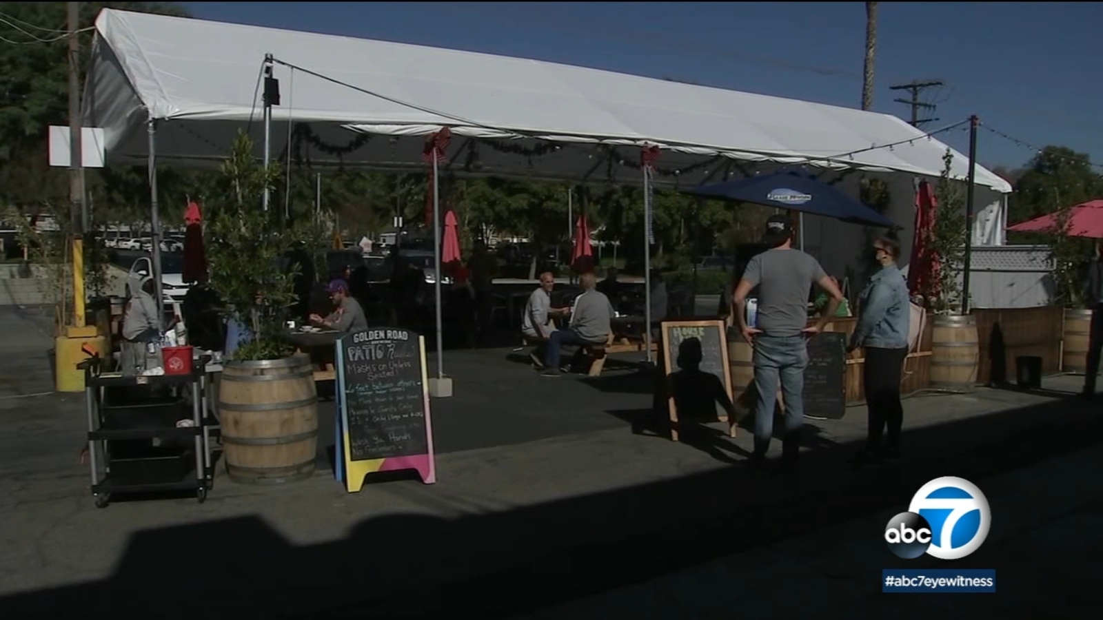 Sherman Oaks restaurant owner who voiced frustration over outdoor