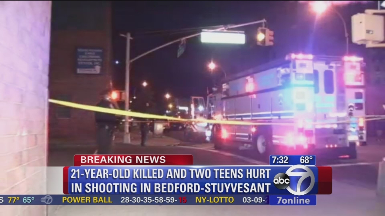BedfordStuyvesant shooting leaves 1 dead, 2 wounded ABC7 New York