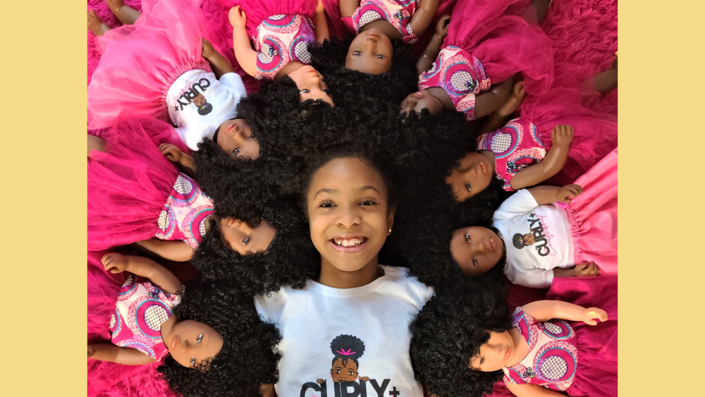 9-year-old CEO aims to inspire Black girls to embrace their hair