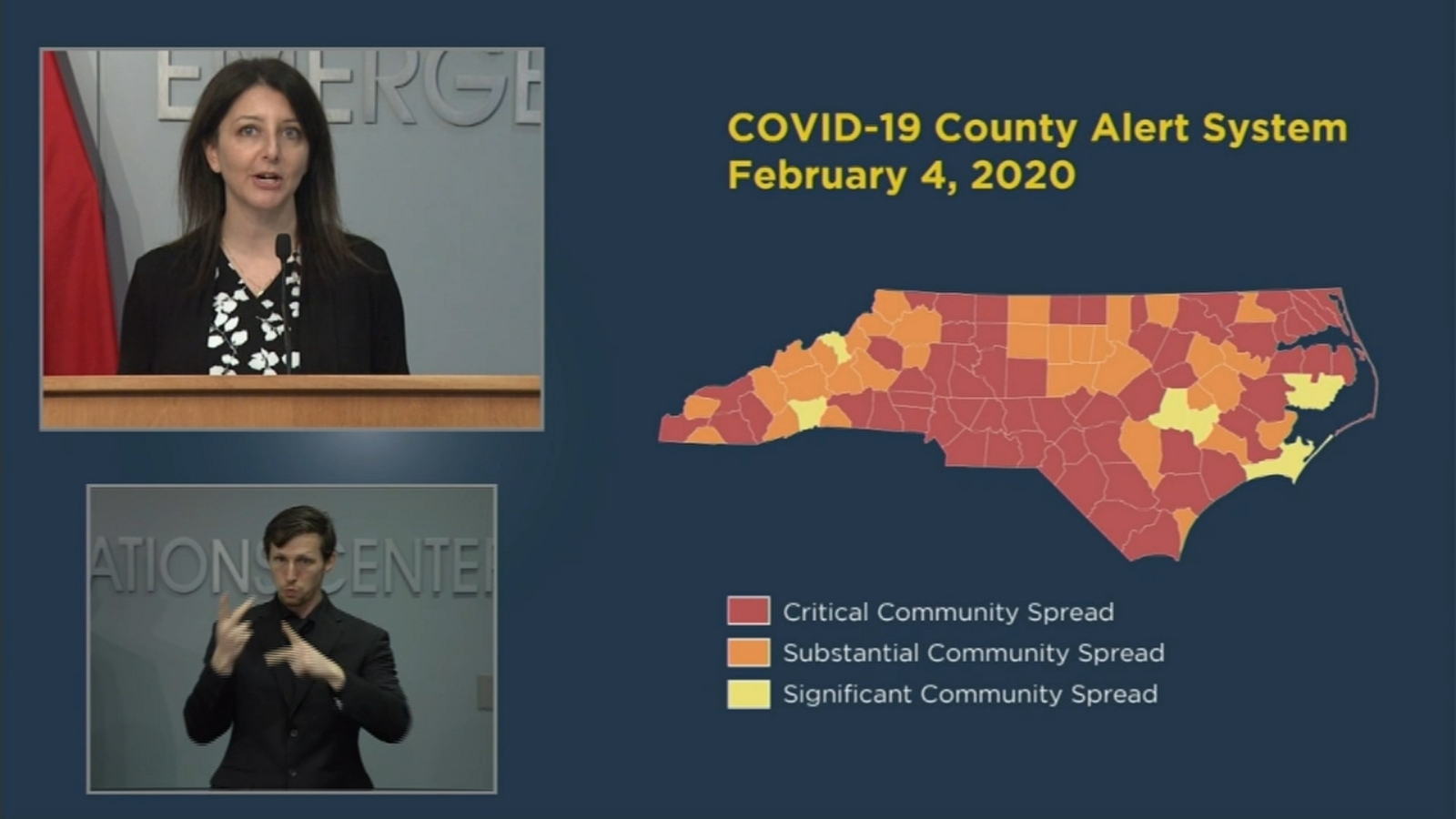 County Alert Map: 61 North Carolina counties in red for critical community spread of COVID-19 - Vimarsana News