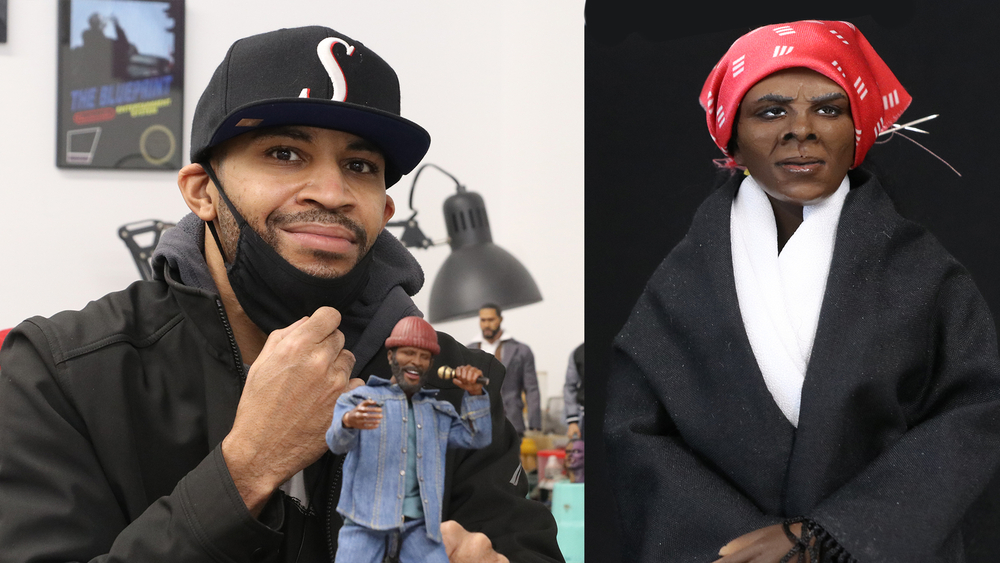 Artist sculpts lifelike figures of Black heroes throughout American history