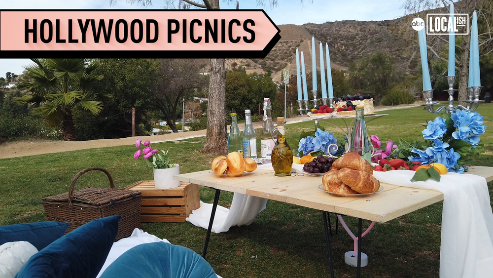 Picnics with a touch of Hollywood Glamour