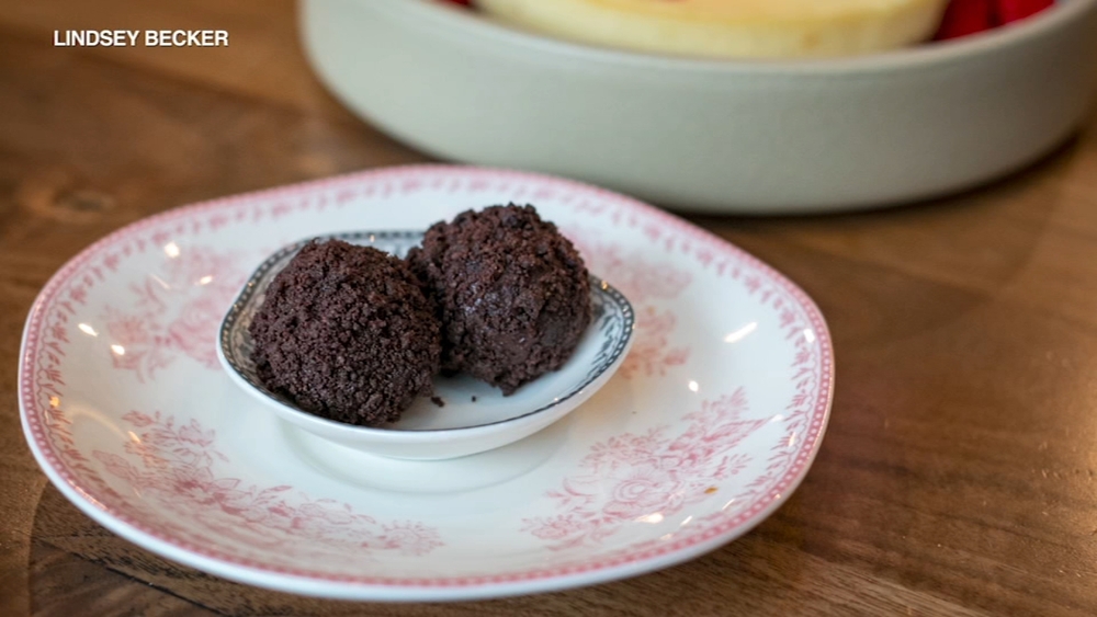 Pastry chef shares recipe chocolate truffles for Valentine's Day
