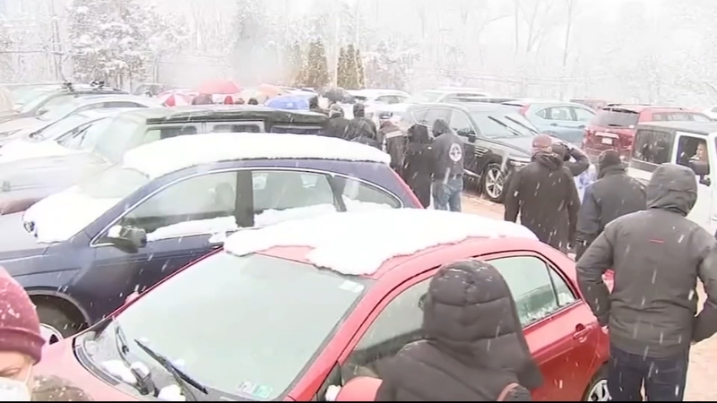 Snowstorm Didn T Stop Skippack Montgomery County Residents From Getting Covid Vaccine 6abc Philadelphia