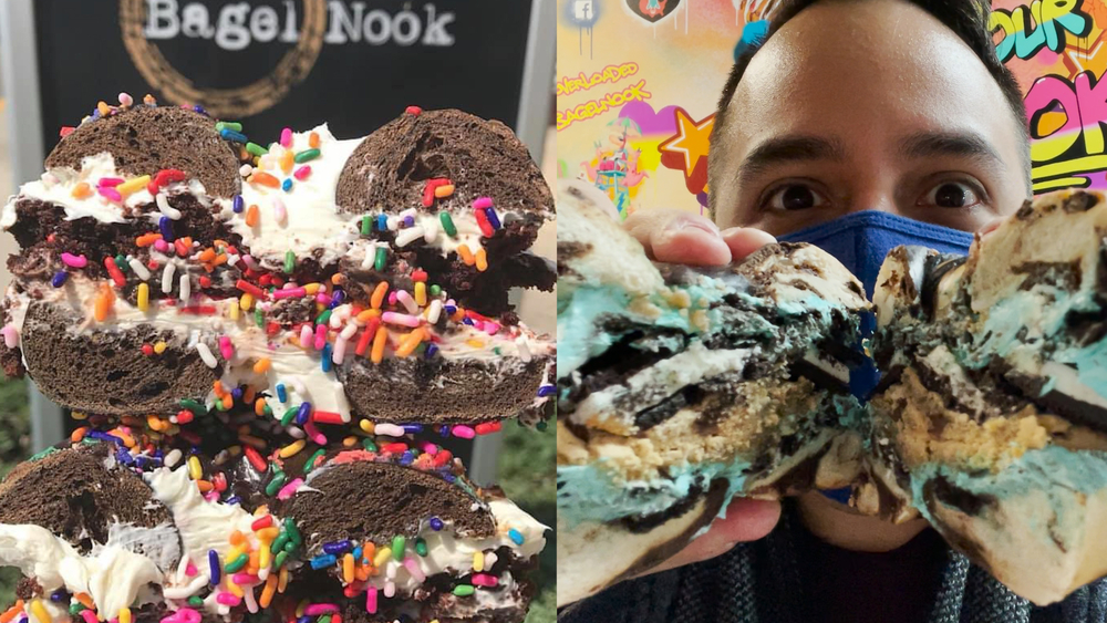 Fruity pebbles to Hot Cheetos to Oreo bagels at NJ bagel shop