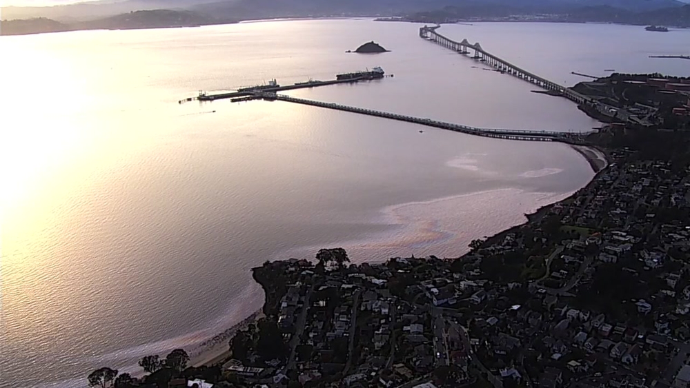 Chevron spill dumped 600 gallons of oil into SF Bay