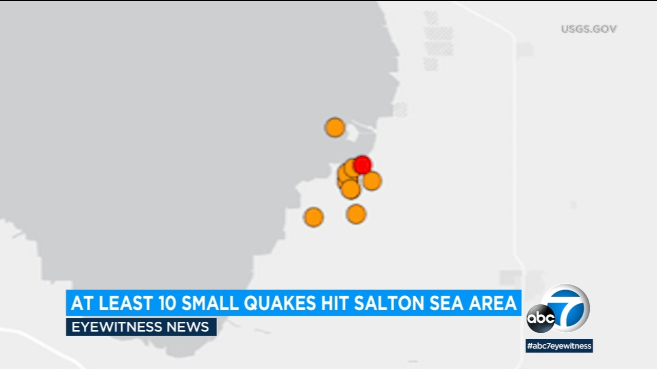 3 8 Magnitude Earthquake Hits Near Salton Sea Followed By Smaller Quakes Abc7 Los Angeles