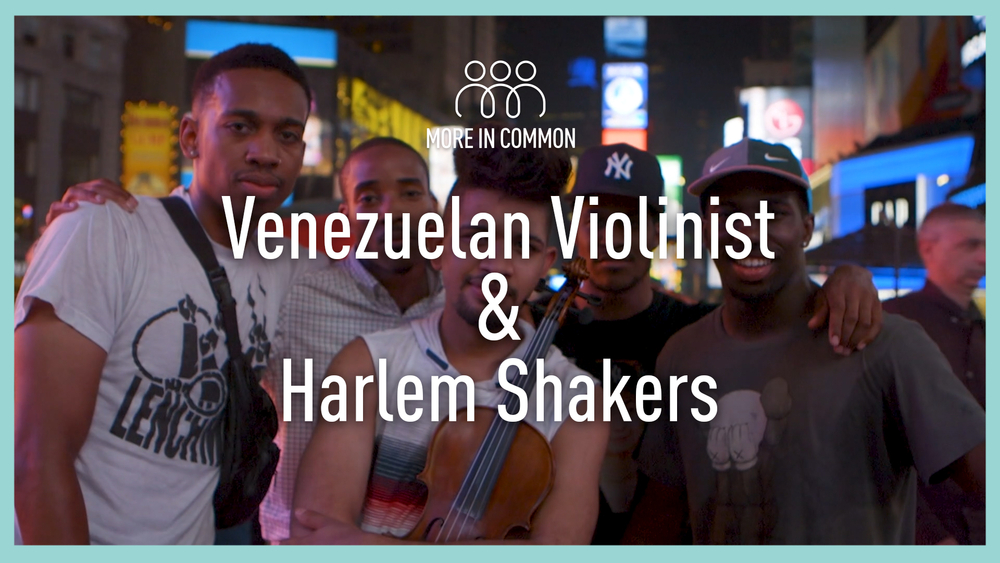 Hip Hop Dancers Form Unlikely Mashup with Violinist