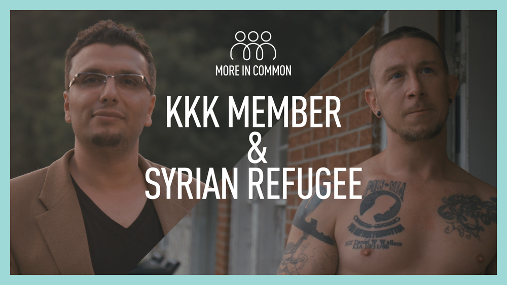 Former KKK Member and Muslim Refugee Become Friends