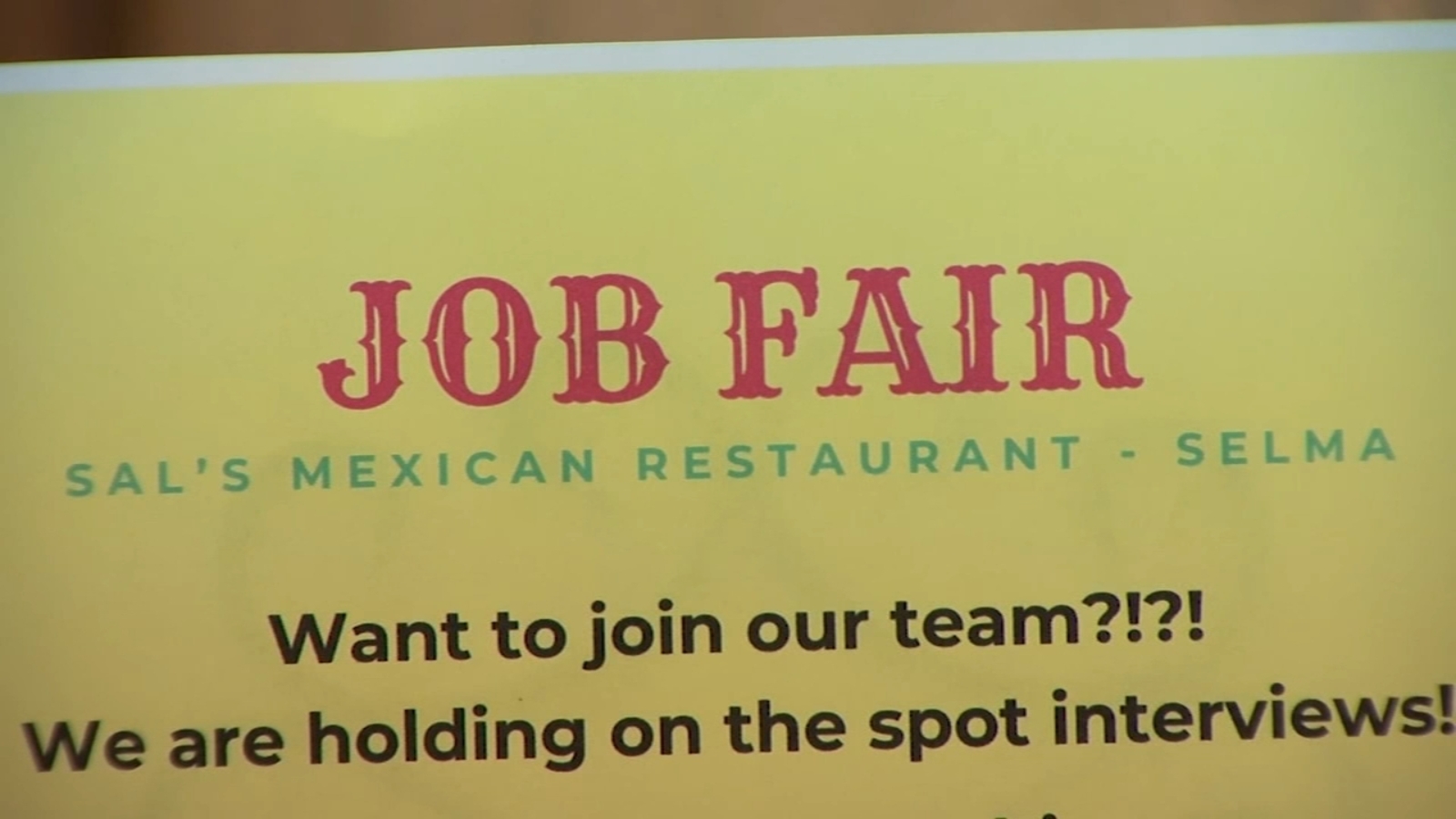 Local restaurants hiring as they look to reopen ABC30 Fresno