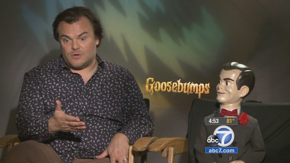 Jack Black talks uncommon role in youth horror film, 'Goosebumps'