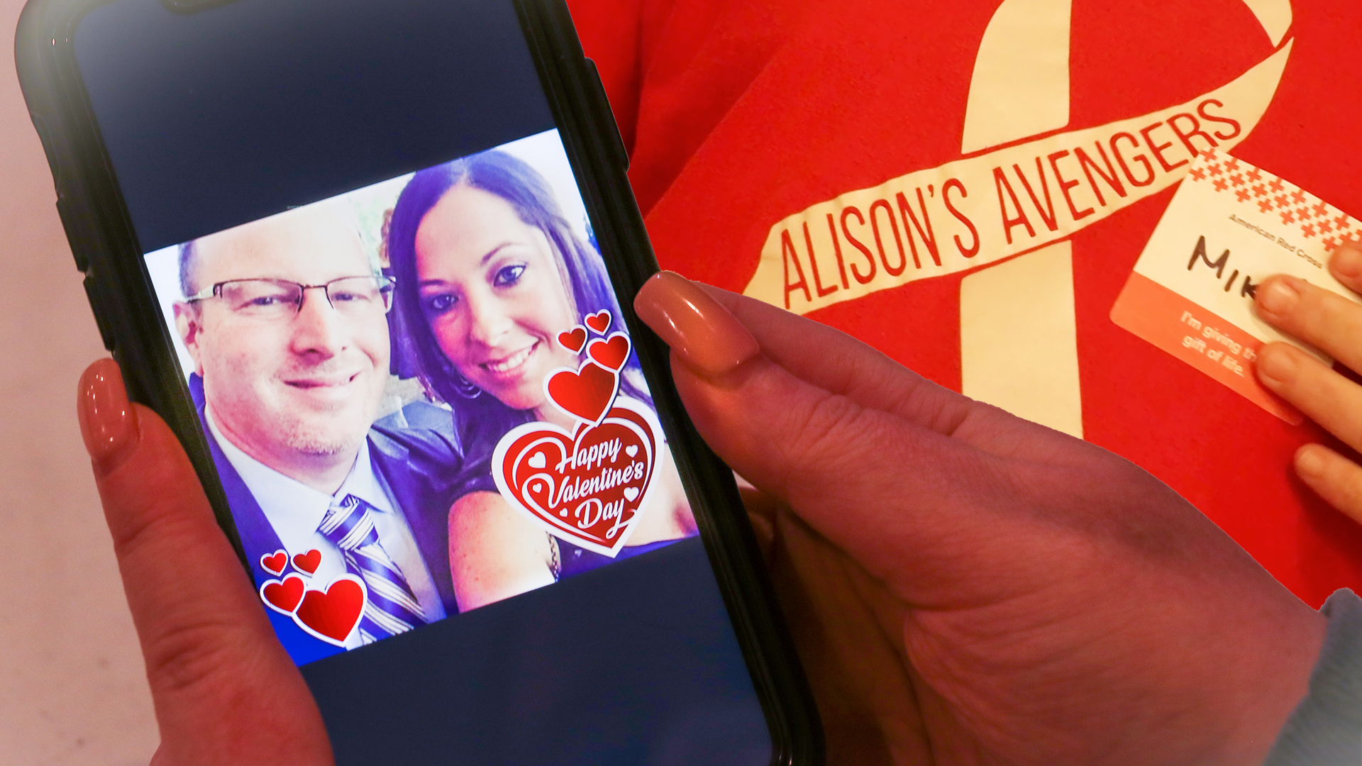 Bucks County dad honors late wife with annual Valentine's Day blood drive