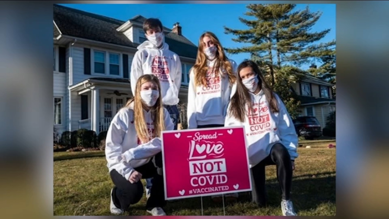Be Kind: Long Island high schoolers raise money to urge people to get vaccinated - Vimarsana News
