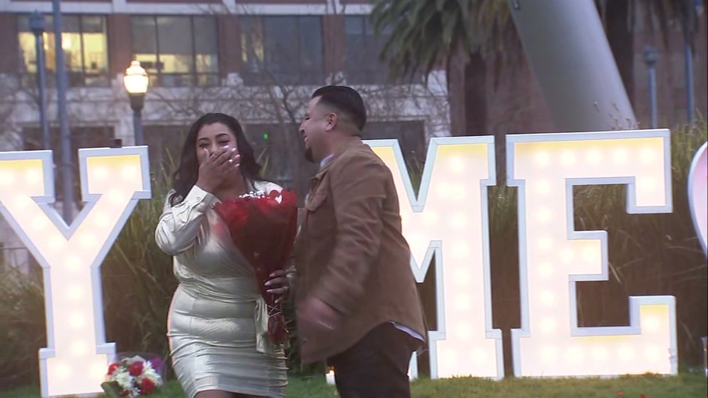 Must-see proposal! Breathtaking engagement drops jaws in SF