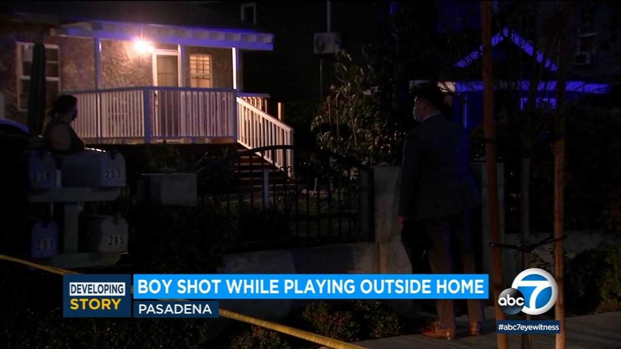 10-year-old boy seriously wounded in Pasadena shooting