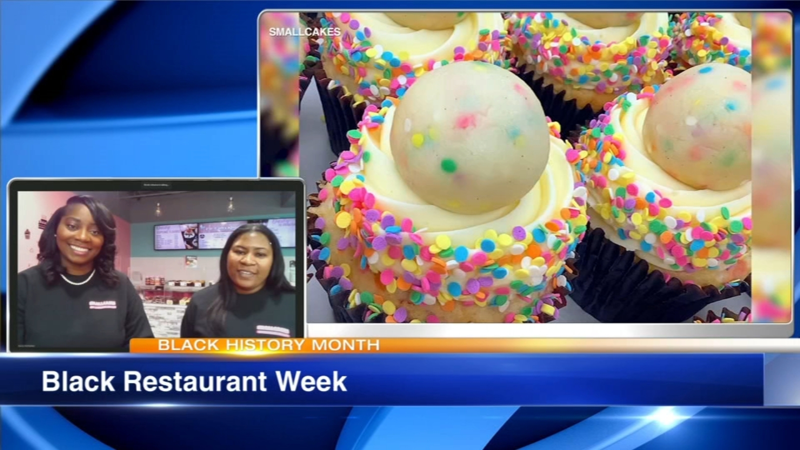 Chicago Black Restaurant Week 2021 Smallcakes in Evergreen Park dishes