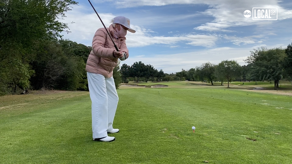 Golfer celebrates 100th birthday on the links