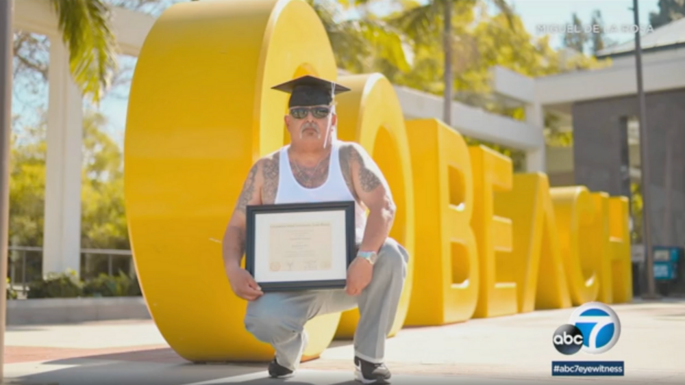 Former inmate graduates with honors from CSULB
