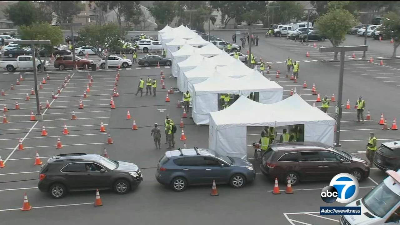 Mass vaccination site opens at CSULA