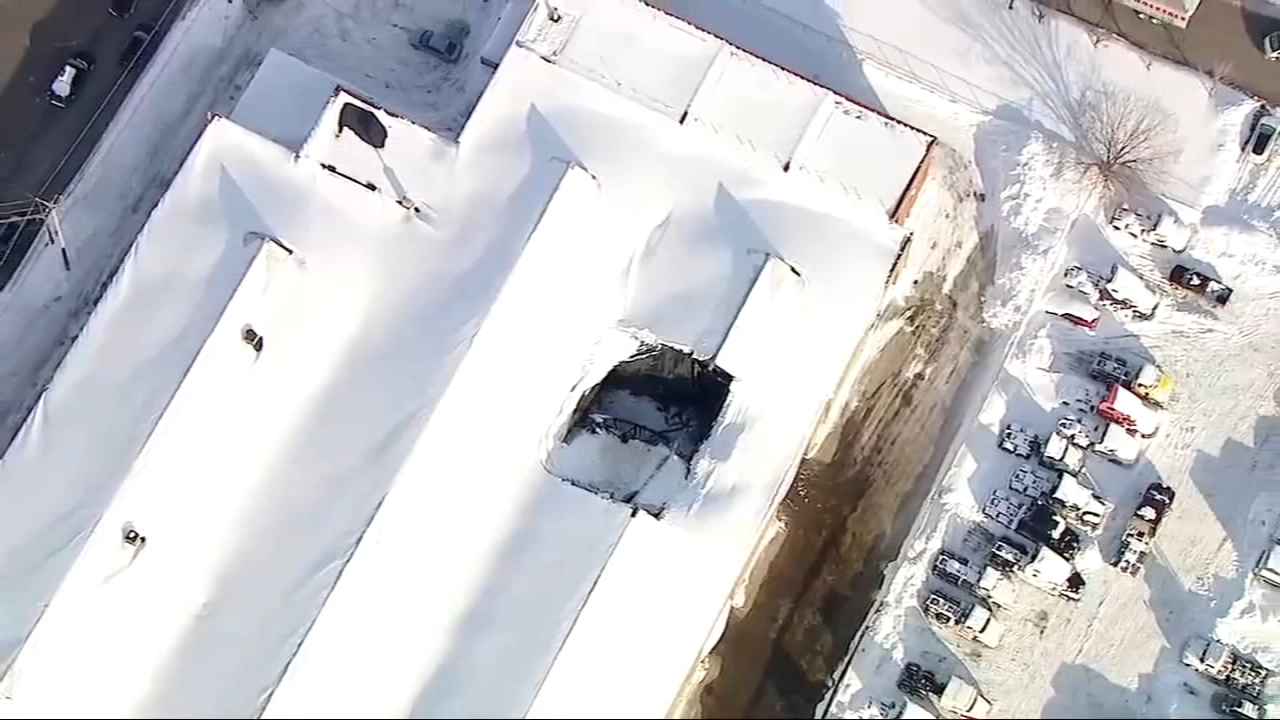 Lakeview condo garage roof collapses under snow