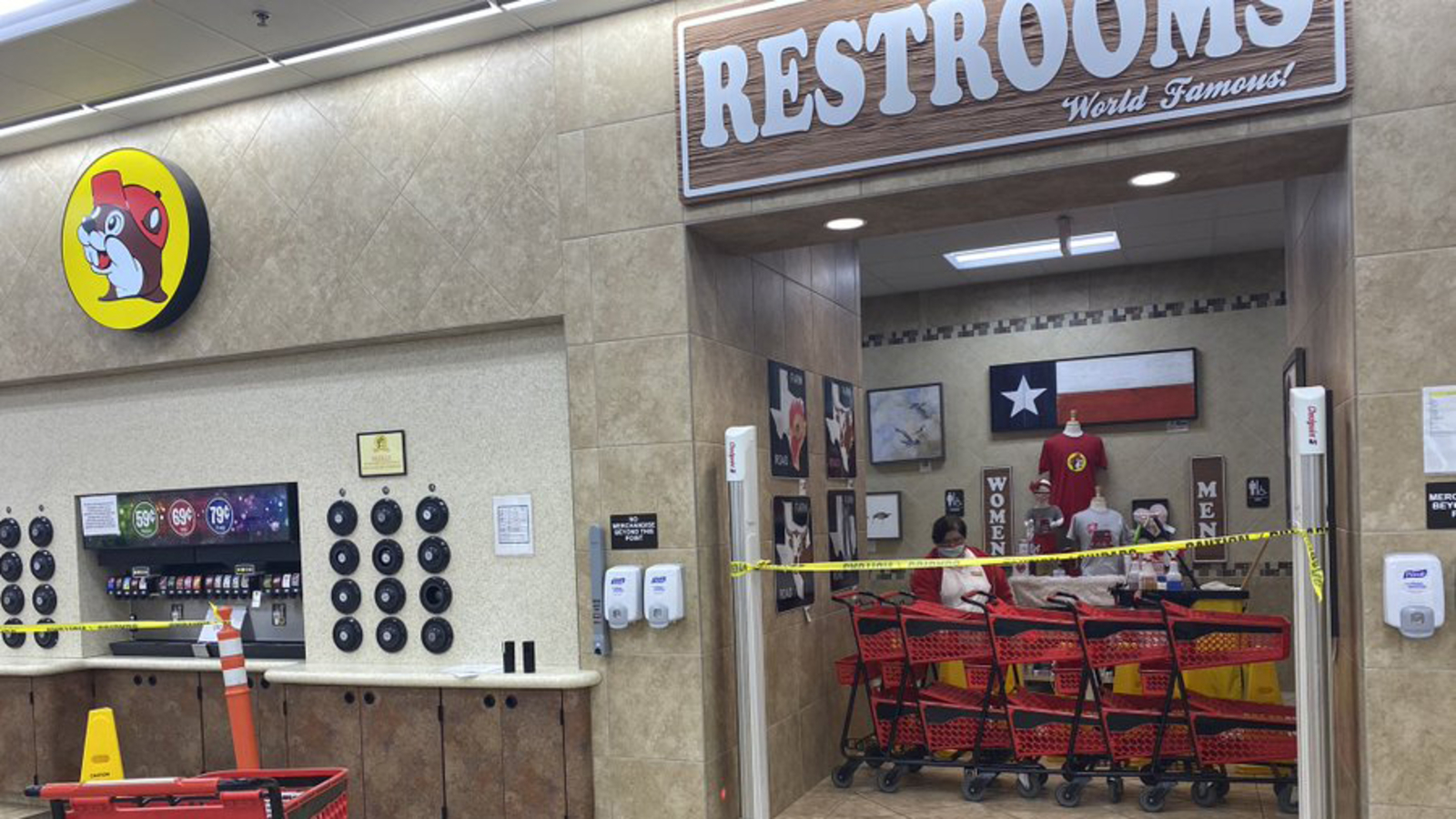 Restrooms at Bucee's in Texas City closed due to Galveston County