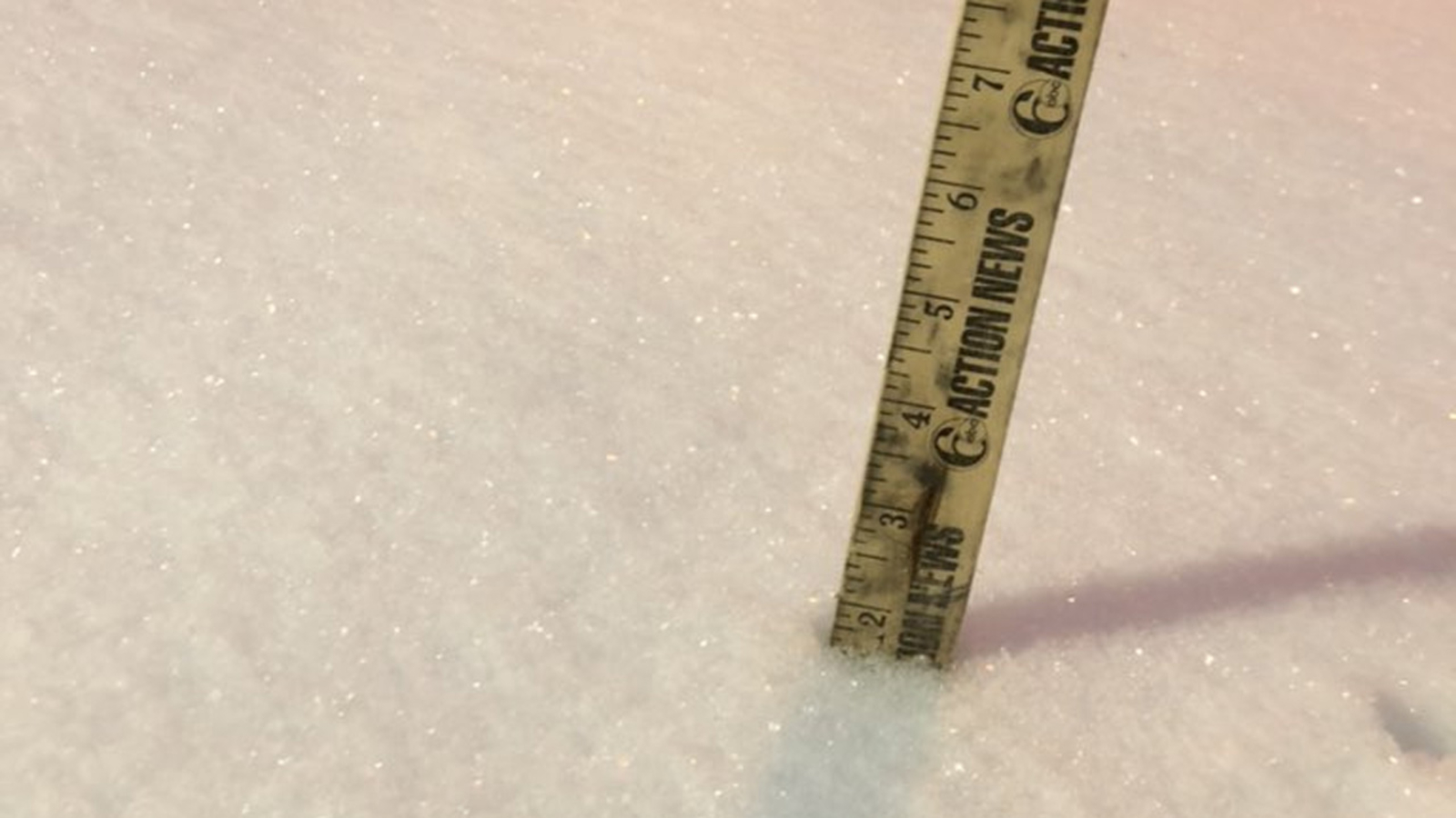 Philadelphia Snow Ruler Snow Totals: Here's how much fell across the Philadelphia region - 6abc ...