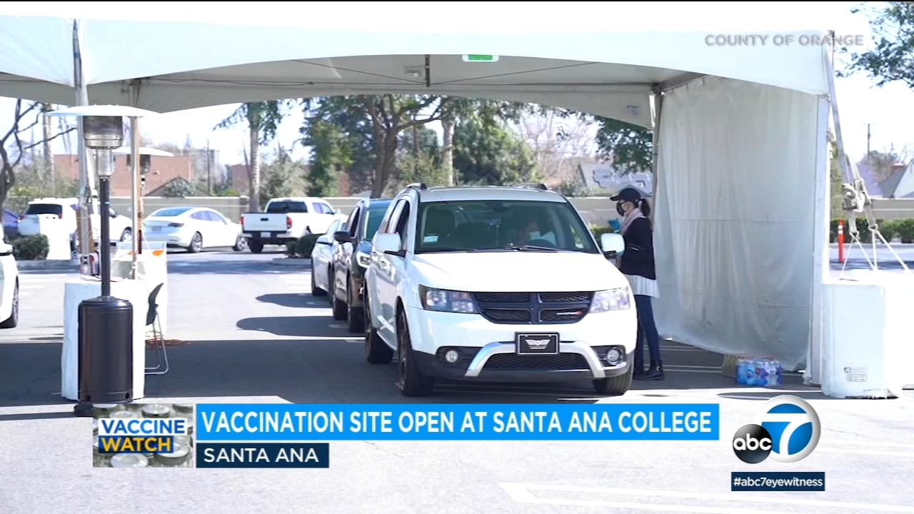 Santa Ana vaccination site opens to address immunization racial inequity 