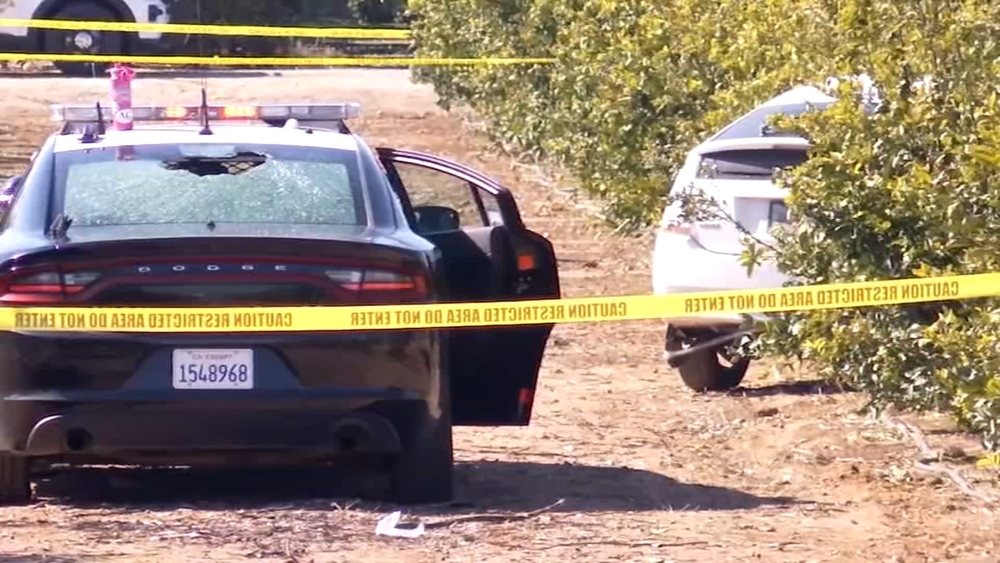 CHP officer and suspect shot following chase in Tulare County