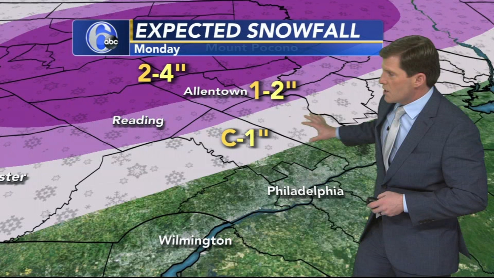 Philadelphia AccuWeather forecast for Pennsylvania, New Jersey and