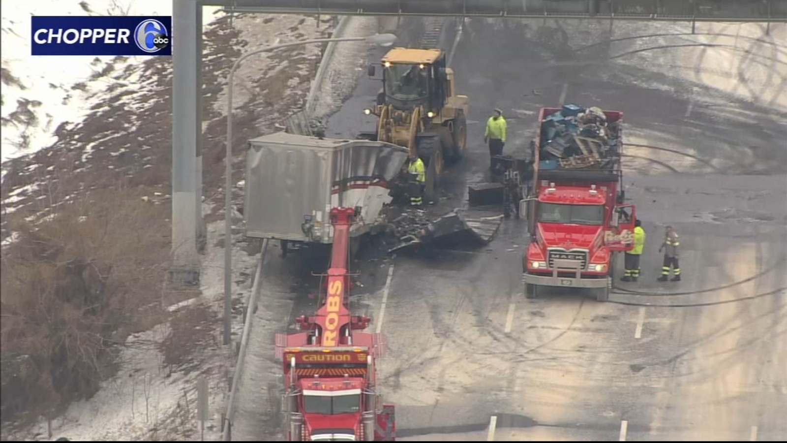 Northbound I-95 closed near the Betsy Ross Bridge in Philadelphia - Vimarsana News