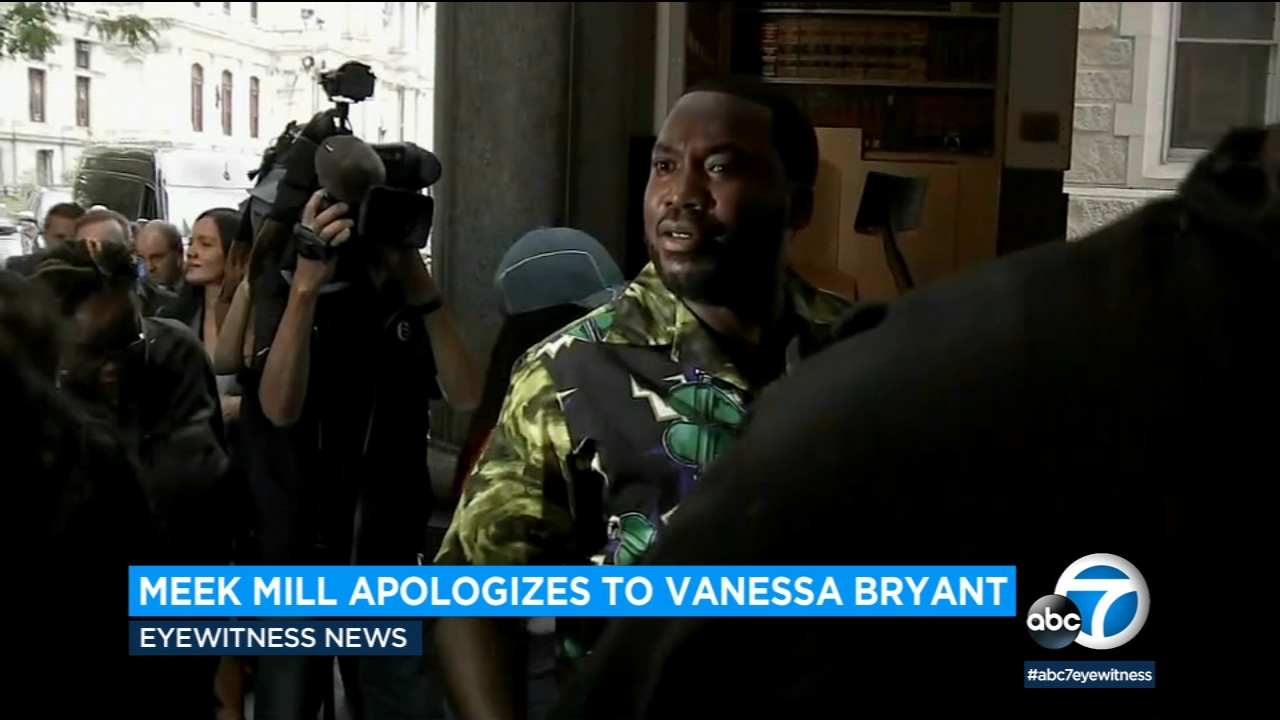 Vanessa Bryant calls out rapper Meek Mill for lyric referencing Kobe