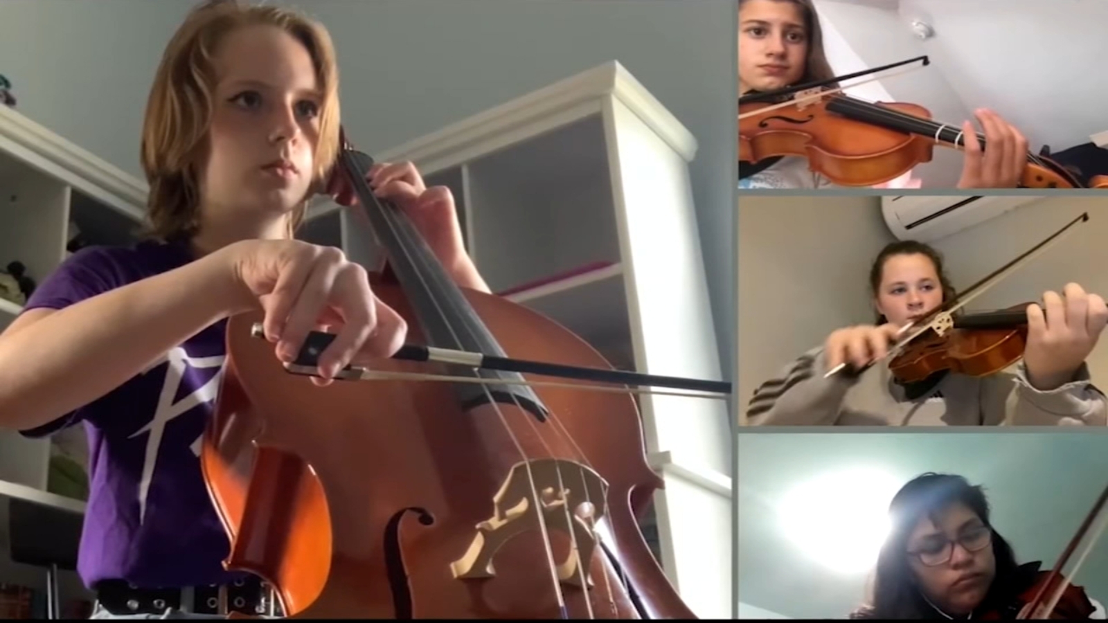 Students help local nonprofits through Violins Against Violence