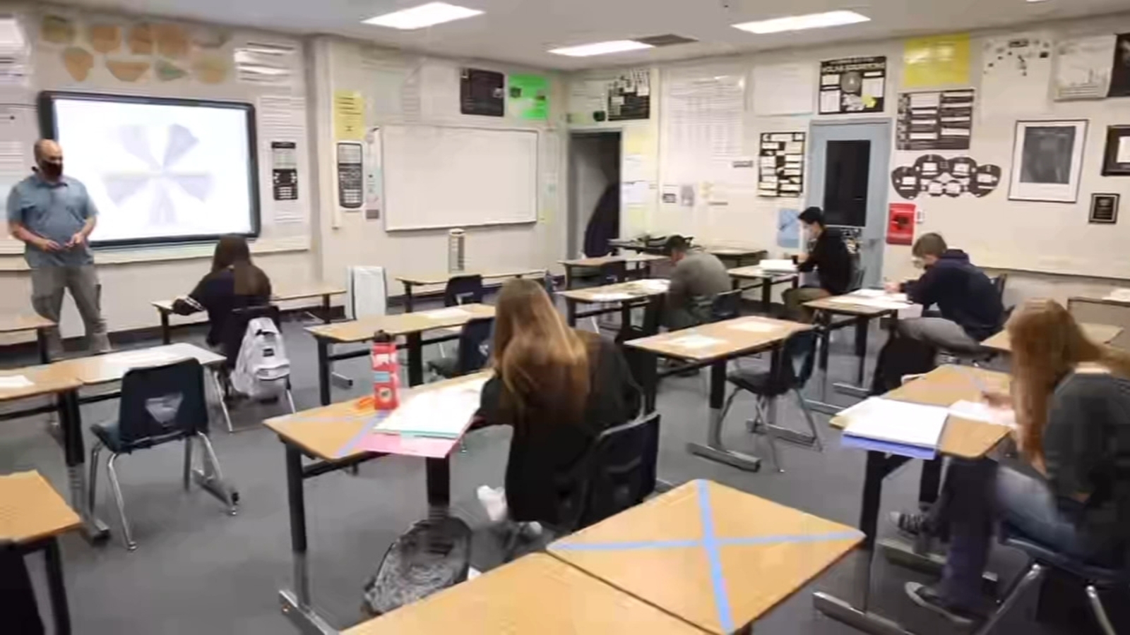 Some Clovis Unified junior high, high school students return for in-person learning - Vimarsana News