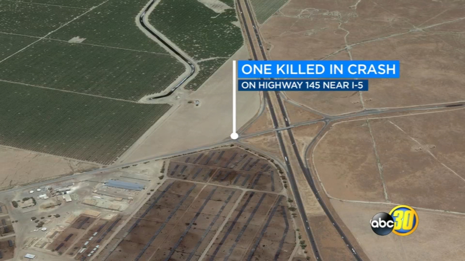 At least 1 killed in fiery rollover crash near Coalinga ABC30 Fresno