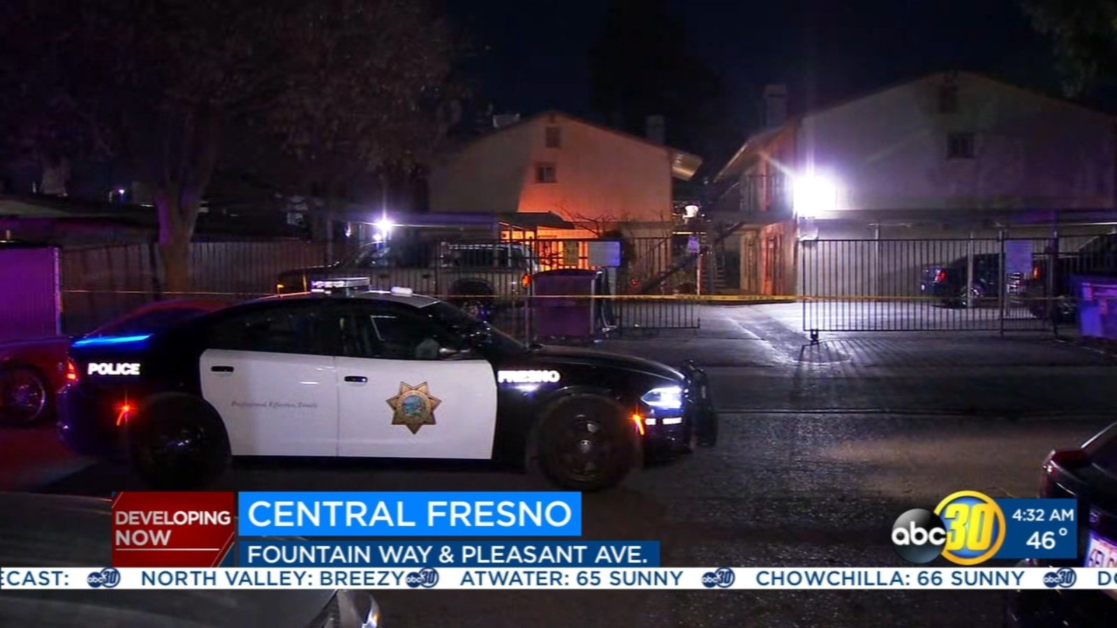 Man shot while on date with woman at central Fresno apartment - ABC30 ...