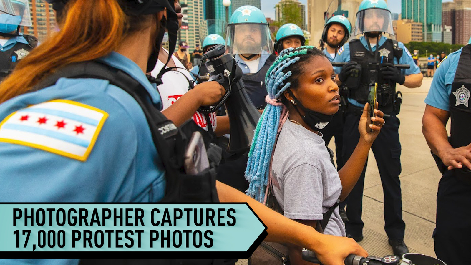 Chicago photographer Vashon Jordan Jr. captures 17,000 protest photos - Vimarsana News